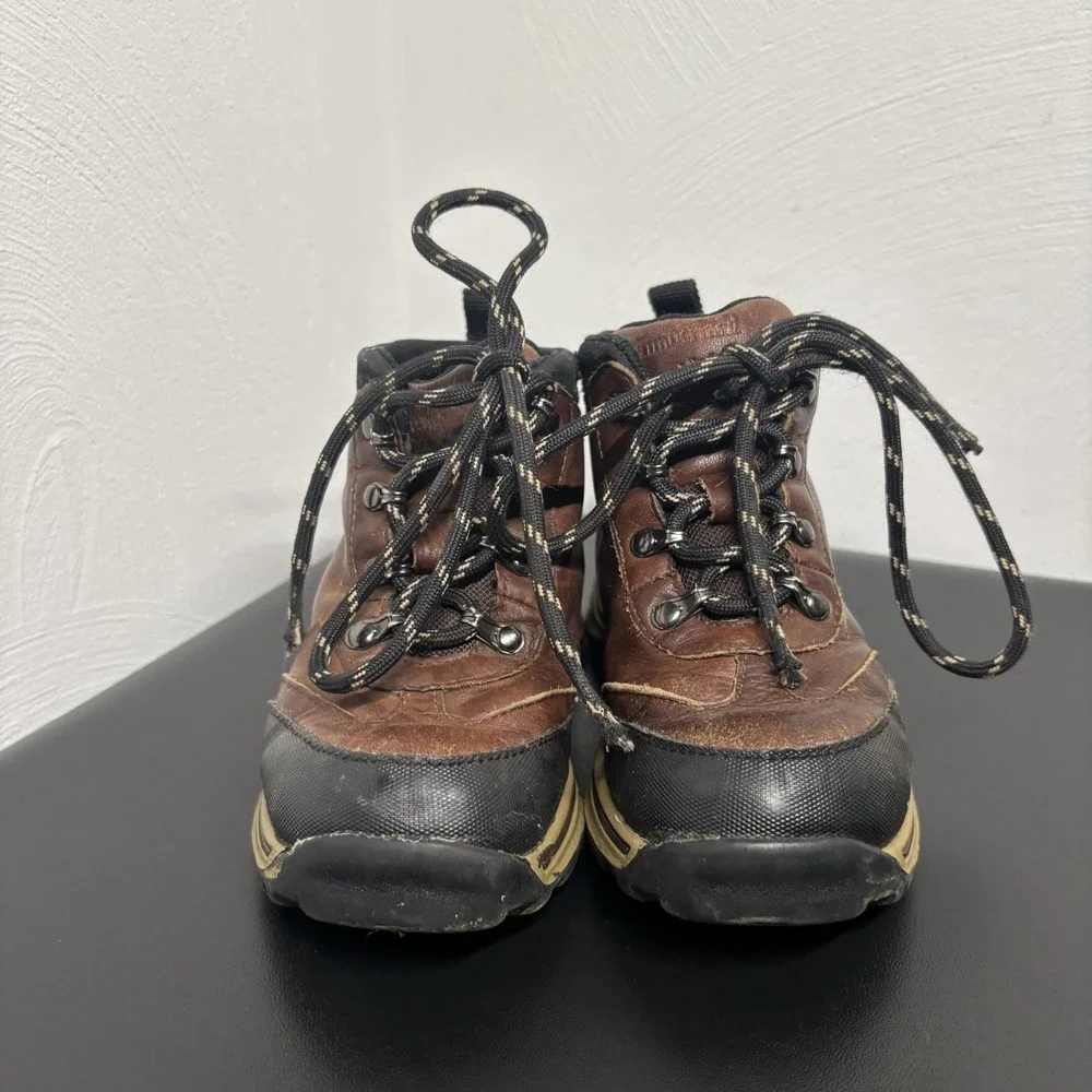 Timberland Toddler Boots Boys Brown Leather‎ Size 9.5 Outdoor 22813